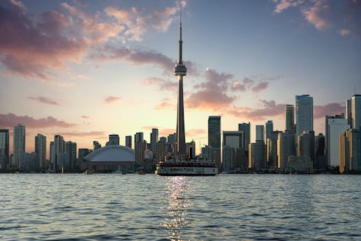 Towering Retreat Shangri La Toronto Jewel Above Canadian Cityscape